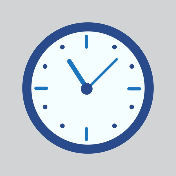 Clock icon, timer. Vector illustration. - Vektor, kép