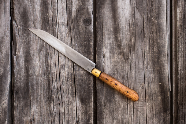 vintage single large knife - Foto, afbeelding