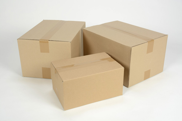 Cardboard boxes - Valokuva, kuva