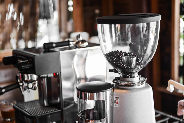 Coffee maker in coffee shop - Photo, image