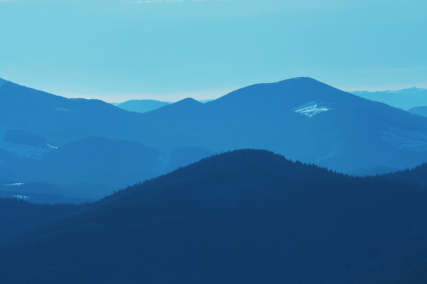 dağlar siluet - Fotoğraf, Görsel