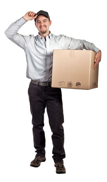 delivery man - Valokuva, kuva