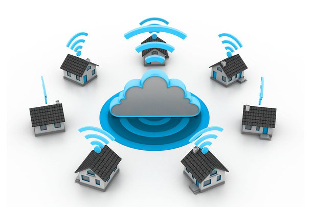 Wireless Home connection - Photo, Image