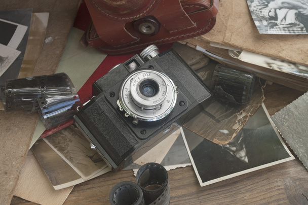 Câmera vintage
  - Foto, Imagem