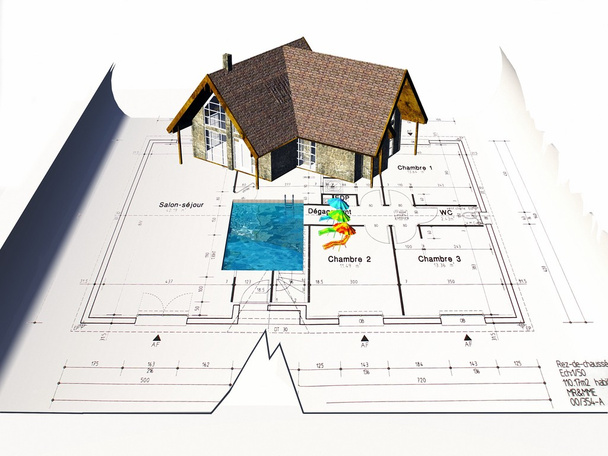 Ev inşa için plan - Fotoğraf, Görsel