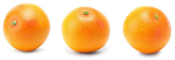 orange fruits isolated on white background. clipping path - Photo, Image