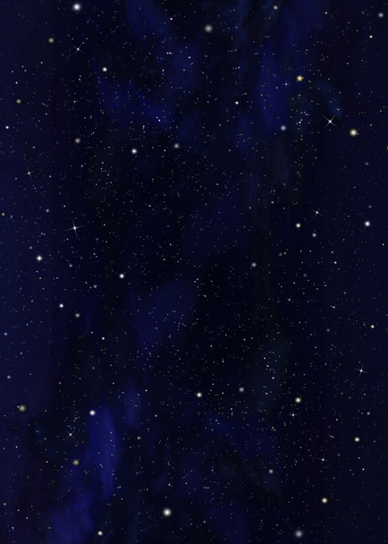 sterrenhemel in de open ruimte - Foto, afbeelding