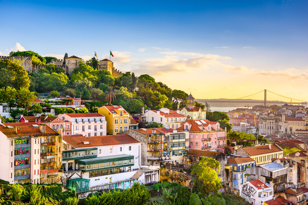 Λισαβόνα, Πορτογαλία στον ορίζοντα - Φωτογραφία, εικόνα