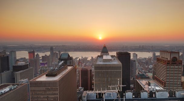Manhattan gün batımı - Fotoğraf, Görsel