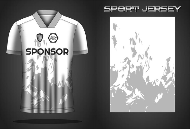 Ποδόσφαιρο φανέλα σπορ πουκάμισο πρότυπο σχεδιασμού - Διάνυσμα, εικόνα