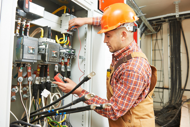 electrician engineer worker - Foto, Imagem