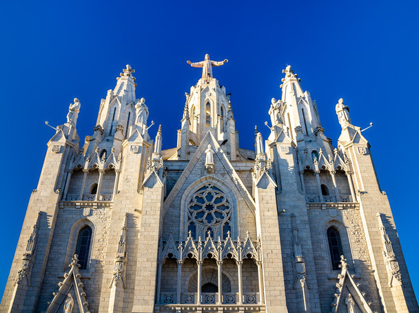 Expiatory Church of the Sacred Heart of Jesus in Barcelona, Spai - Photo, image