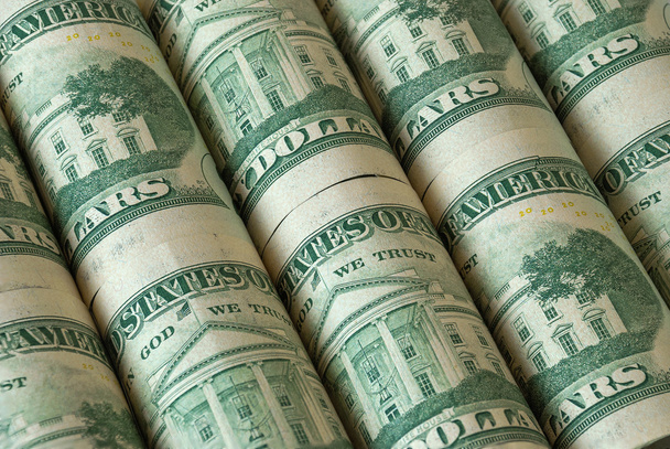 Muchos dólares estadounidenses
 - Foto, Imagen