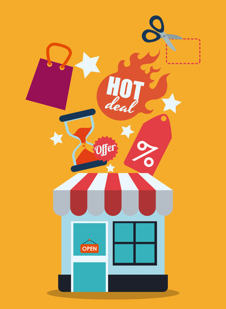 sales and retail  - Vector, Image