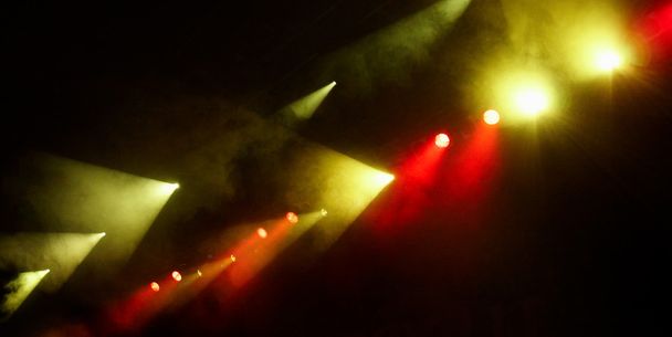 Concert lichtshow - Foto, afbeelding