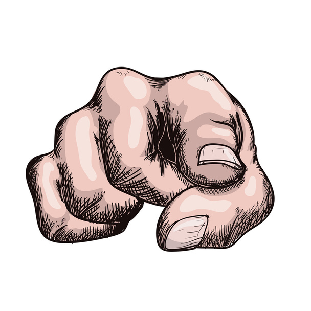 Жест руками
  - Вектор,изображение