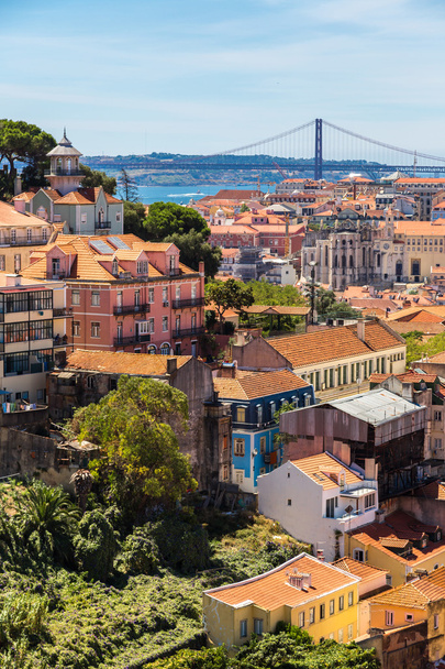 Aerial view of Lisbon - 写真・画像