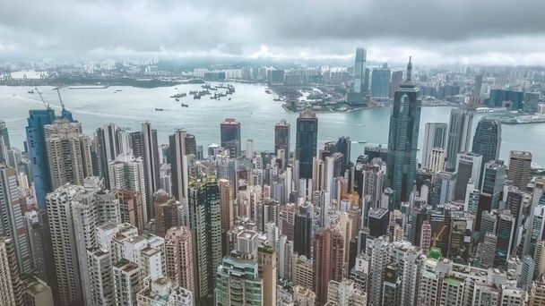 May 16 2023 downtown Hong Kong financial district, central, hk - Photo, Image