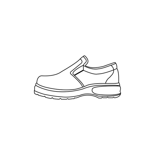 safety shoes icon vector illustration symbol design - Vetor, Imagem
