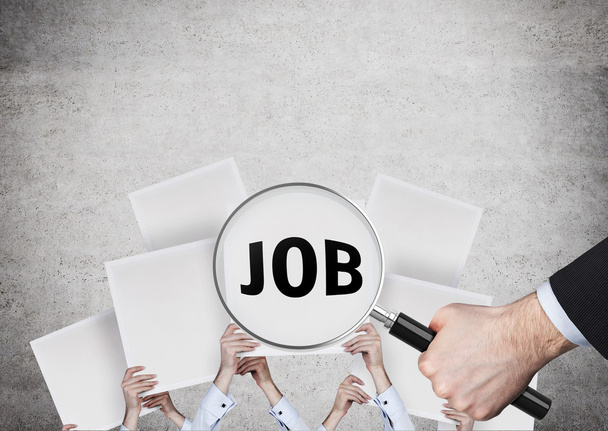 searching job - Foto, Bild
