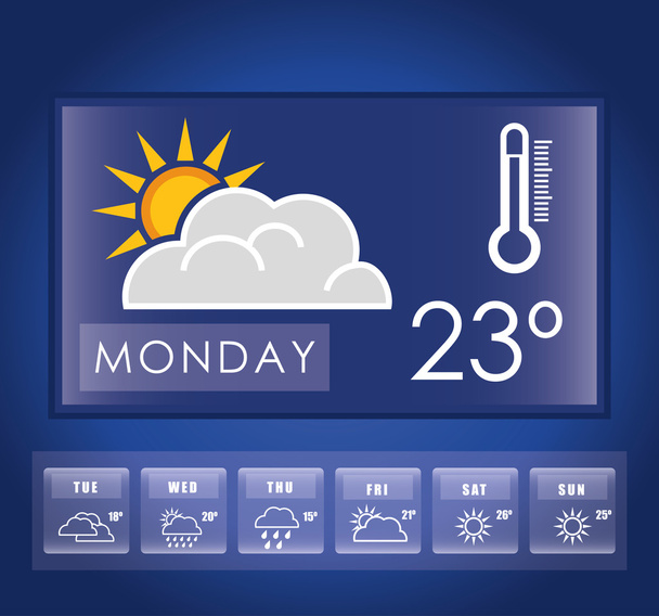 weather concept  - Vector, Image