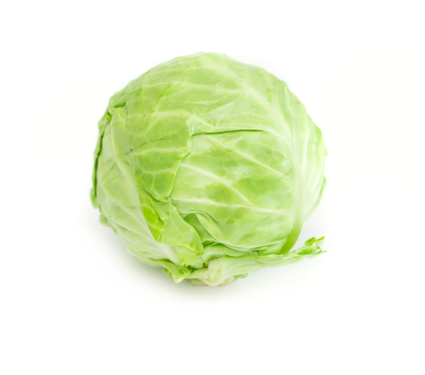 Fresh head of green cabbage - Photo, Image