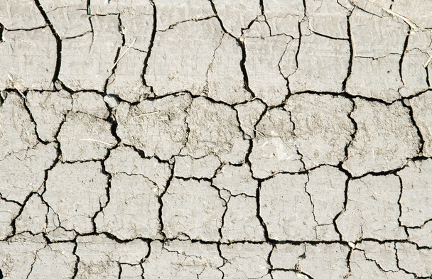 Terre fissurée sèche
 - Photo, image