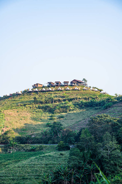 The mountain view at Mon Cham, Chiangmai province. - Photo, Image
