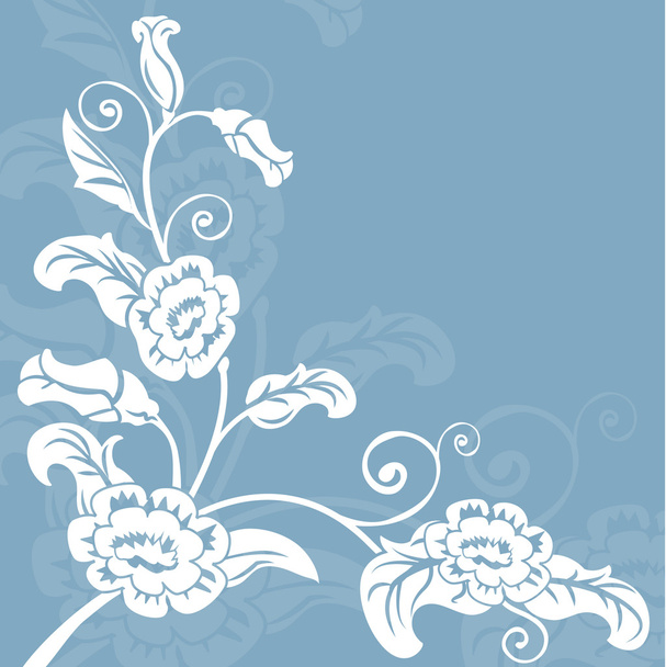 floral background - Vector, afbeelding