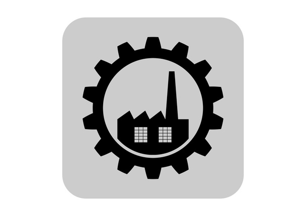 Icono de vector industrial
 - Vector, imagen