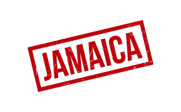 Jamaica Rubber Stempel Seal Vector - Vektor, Bild