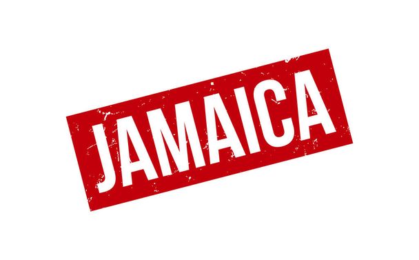 Jamaica Gumibélyegző Pecsét Vektor - Vektor, kép