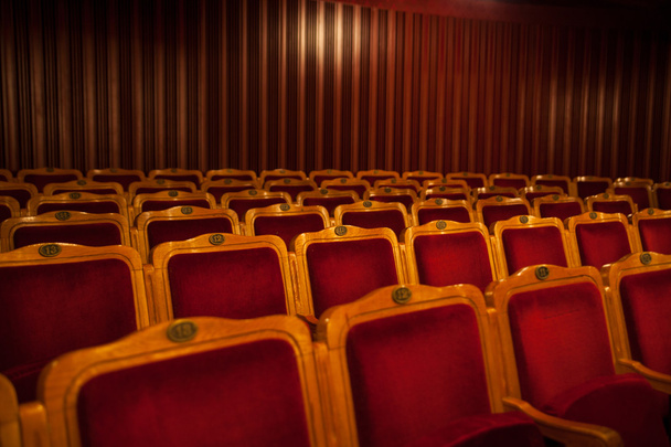 Teatterin istuimet
 - Valokuva, kuva