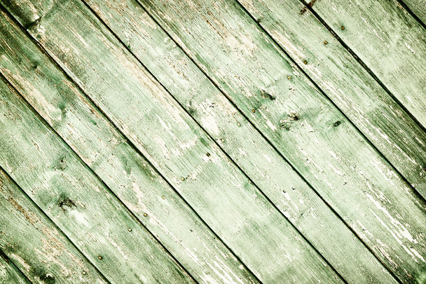 Parede de madeira pintada velha - textura ou fundo - Foto, Imagem