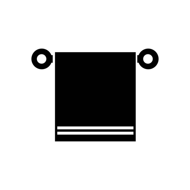 Handtuch illustration logo vektor design - Vektor, Bild