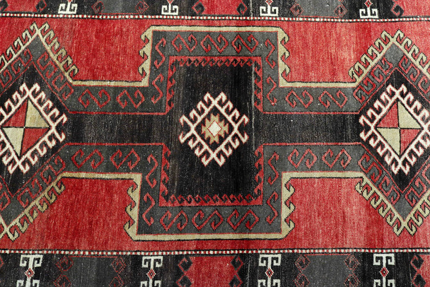 Texture e modelli a colori da tappeti tessuti - Foto, immagini