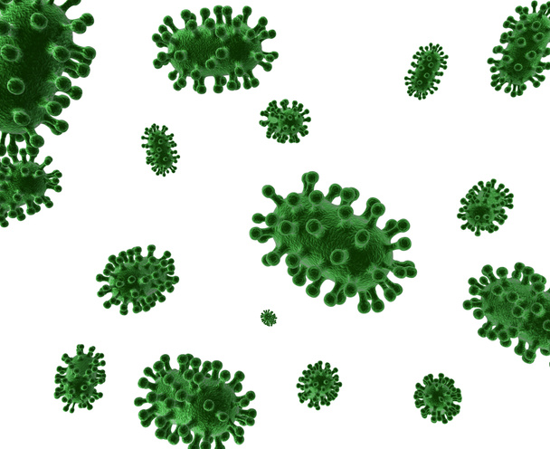 Virus illustration - Photo, Image