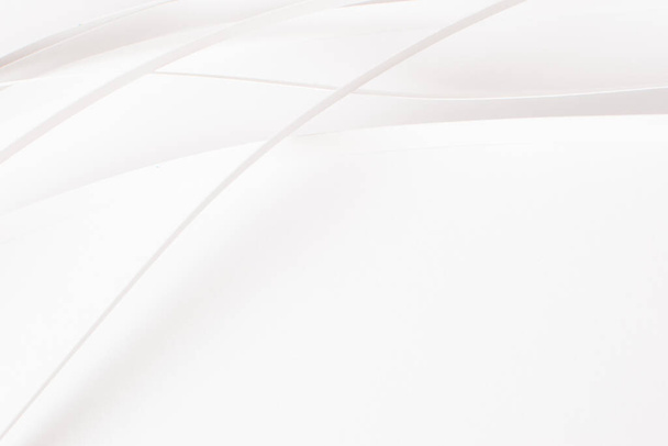 Αφηρημένο λευκό 3d φόντο, μαλακή εστίαση - Φωτογραφία, εικόνα