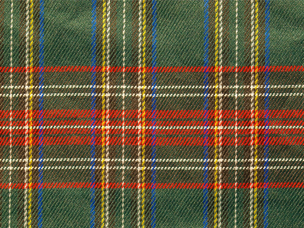 industrial style Traditional Scottish tartan textile pattern useful as a background - Foto, Imagem