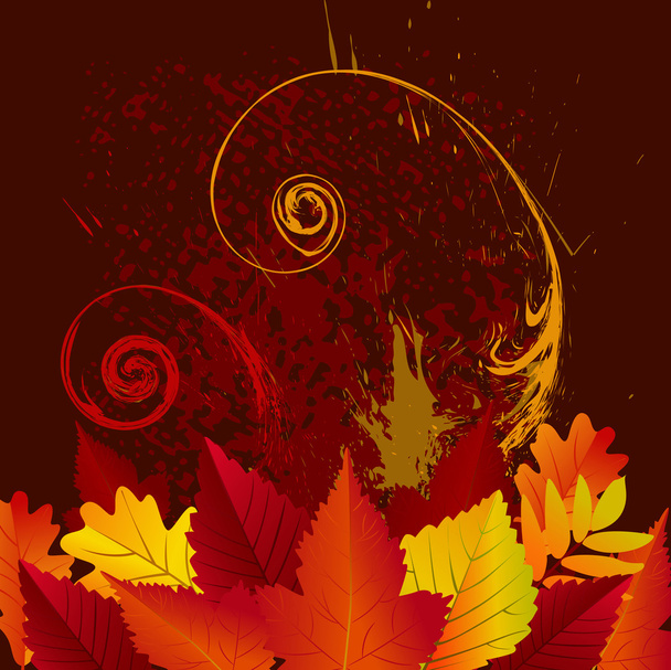 piękne tło jesień - Wektor, obraz