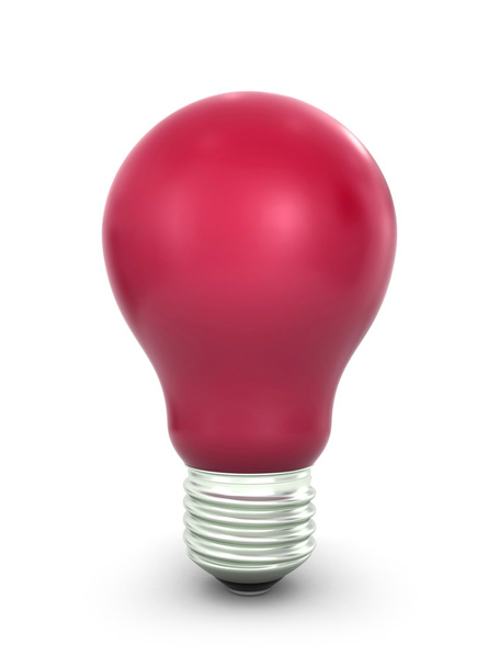 Red lightbulb - Фото, зображення