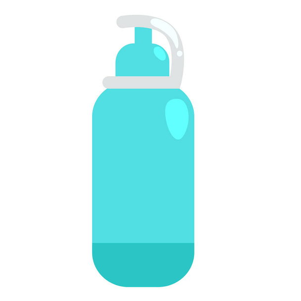 Sports water bottle illustration vector - Вектор, зображення