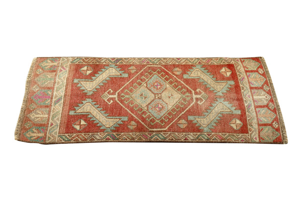 tapete turco de lã decorativa, tecido à mão - Foto, Imagem