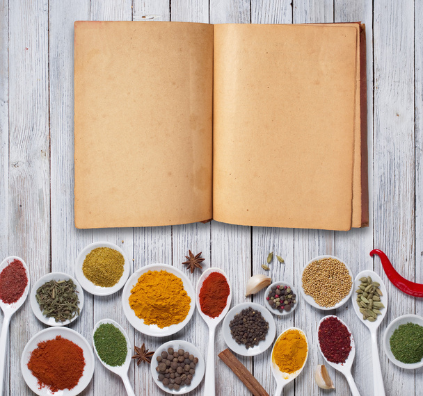 Various spices - Foto, afbeelding