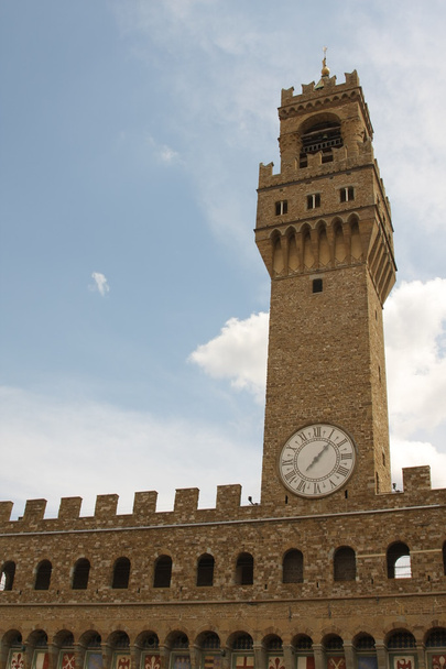 Palazzo Vecchio en Florencia, Italia - Detalle
 - Foto, Imagen