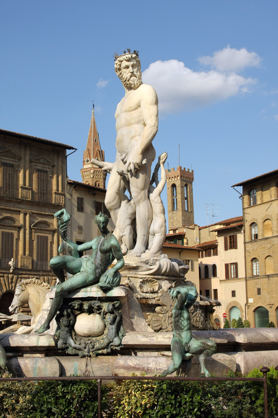 La Fuente de Neptuno, Florencia
 - Foto, Imagen