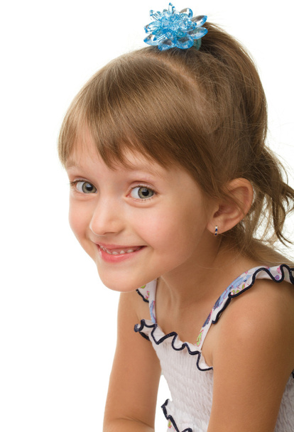 Portrait of a cute little girl - Foto, Imagen