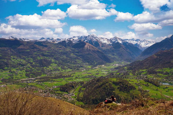 Valley of Argeles-Gazost, Pyrenes mountains, France - Fotografie, Obrázek