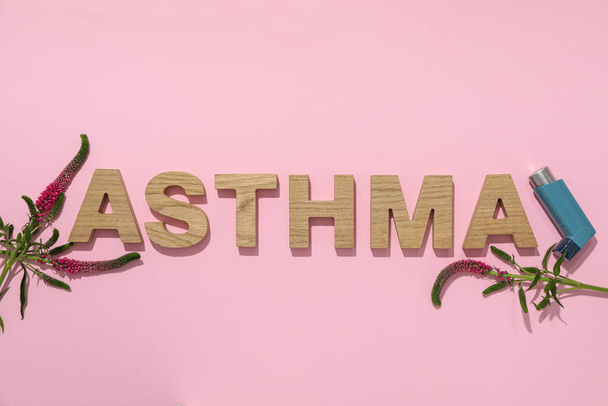 Всесвітній день астми, поняття алергії - астма. - Фото, зображення