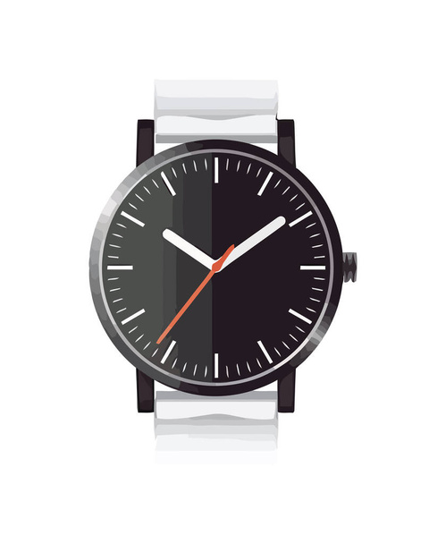 Наручний годинник таймер ізольований дизайн
 - Вектор, зображення